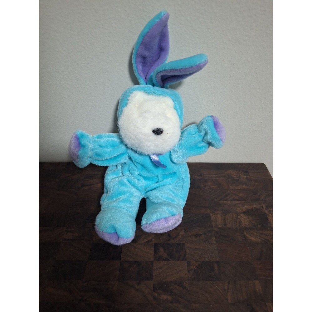 Vintage GAC 1999 Teddy Bear Bunny Costume Convertible Hood Plush Stuffed‎ Animal